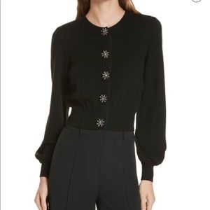 Milly gem button cardigan